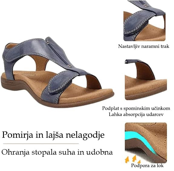 🎉🎉【Novi izdelki na spletu, 🎁50 % popusta za prvo naročilo, samo danes! Brezplačne ortopedske nogavice】👡Sandali, ki jih morate imeti poleti, ortopedski in zračni, primerni za na plažo, pohodništvo, 💕vsakodnevno nošenje, ščitijo vas pred bolečinami, ud