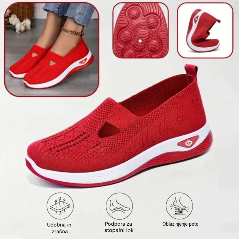 ⏰ Zadnji dan! 50 % popusta 👟 Ergonomski poletni ortopedski čevlji | Zračni in lahki ✅ Lajša bolečine v stopalih | Enostavno obuvanje in sezuvanje