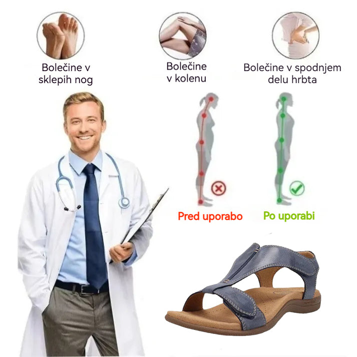 🎉🎉【Novi izdelki na spletu, 🎁50 % popusta za prvo naročilo, samo danes! Brezplačne ortopedske nogavice】👡Sandali, ki jih morate imeti poleti, ortopedski in zračni, primerni za na plažo, pohodništvo, 💕vsakodnevno nošenje, ščitijo vas pred bolečinami, ud