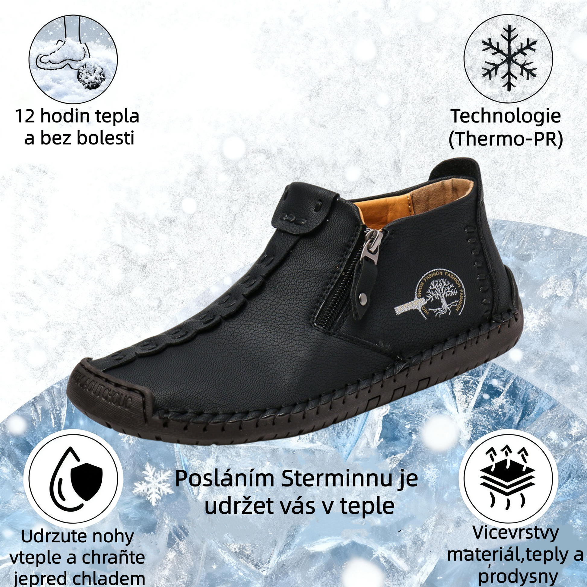 (⏰Novi izdelki s 50 % popustom) Čevlji za prosti čas 👞Visokokakovostno goveje usnje, udobni in nedrseči, podpora stopalnemu loku ✅Lajšanje bolečin v stopalih!