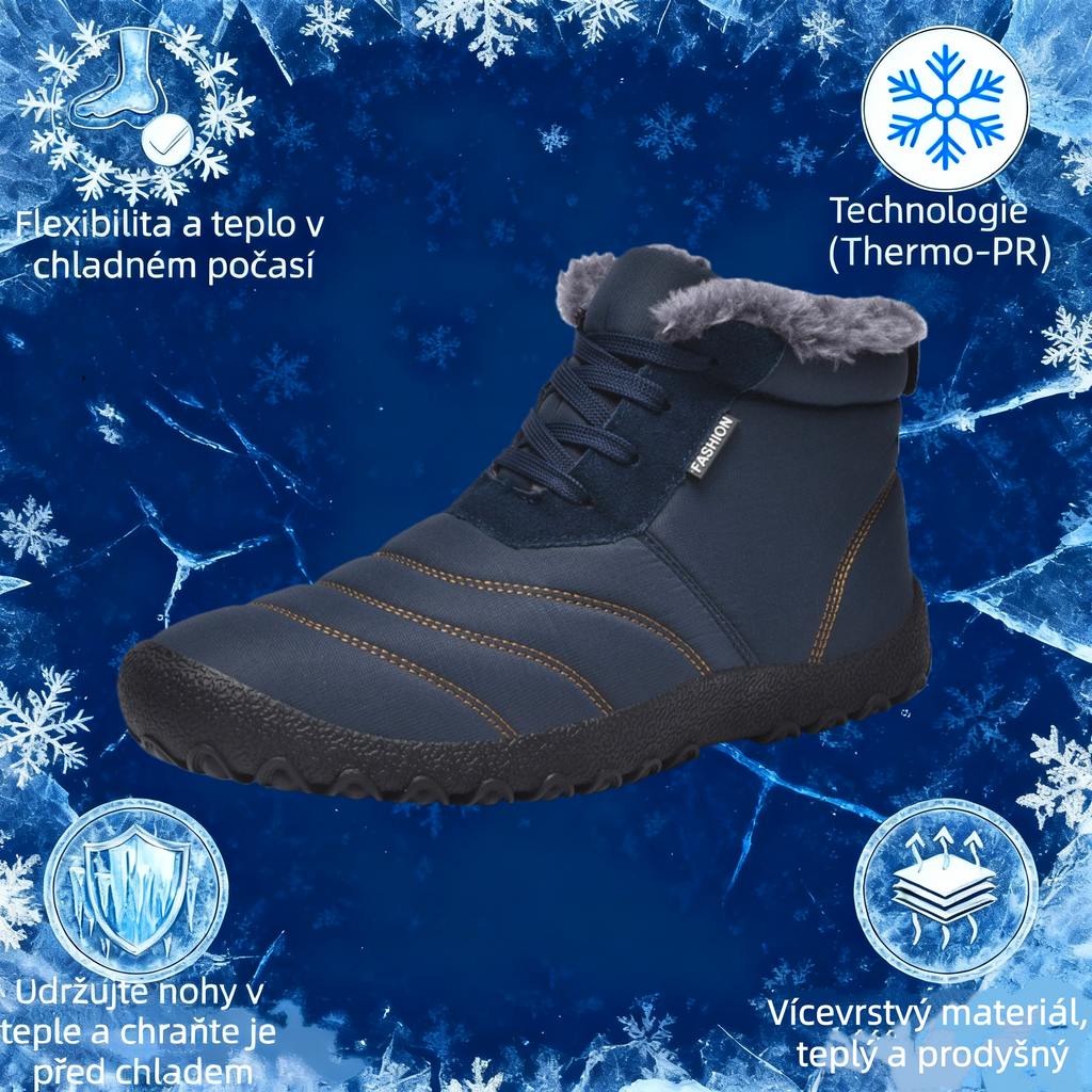 (🔥50 % popust danes - ⏰Ne zamudite!) - Mehki in udobni snežni škornji genettech® (z oporo za stopalni lok - olajšajo hojo)