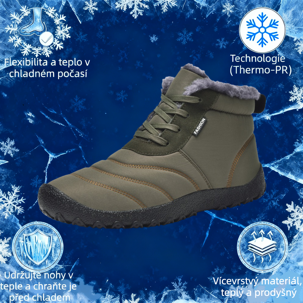 (🔥50 % popust danes - ⏰Ne zamudite!) - Mehki in udobni snežni škornji genettech® (z oporo za stopalni lok - olajšajo hojo)