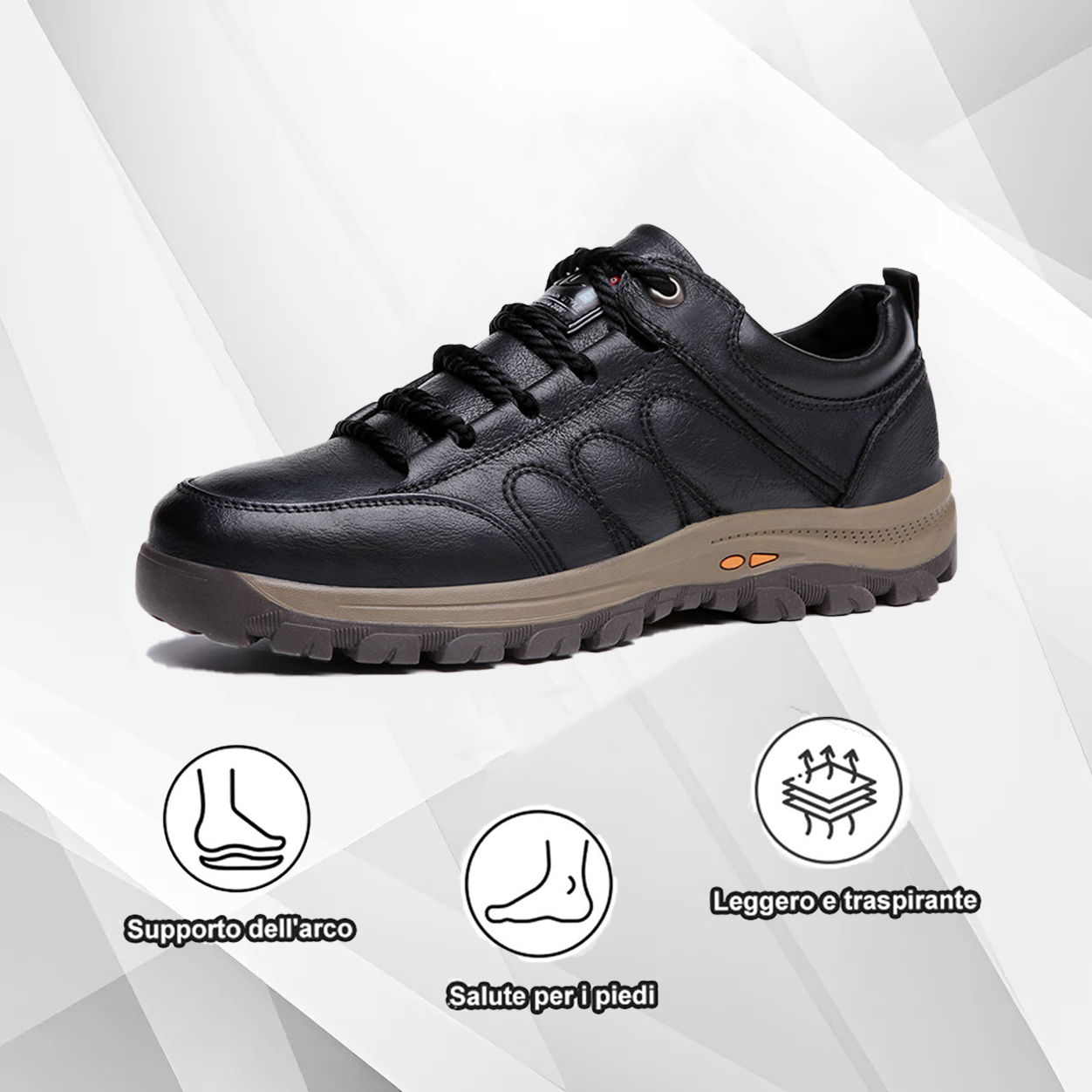 genettech® - Ergonomski zimski ortopedski čevlji za bolečine v stopalih, kolenih in hrbtu - Unisex