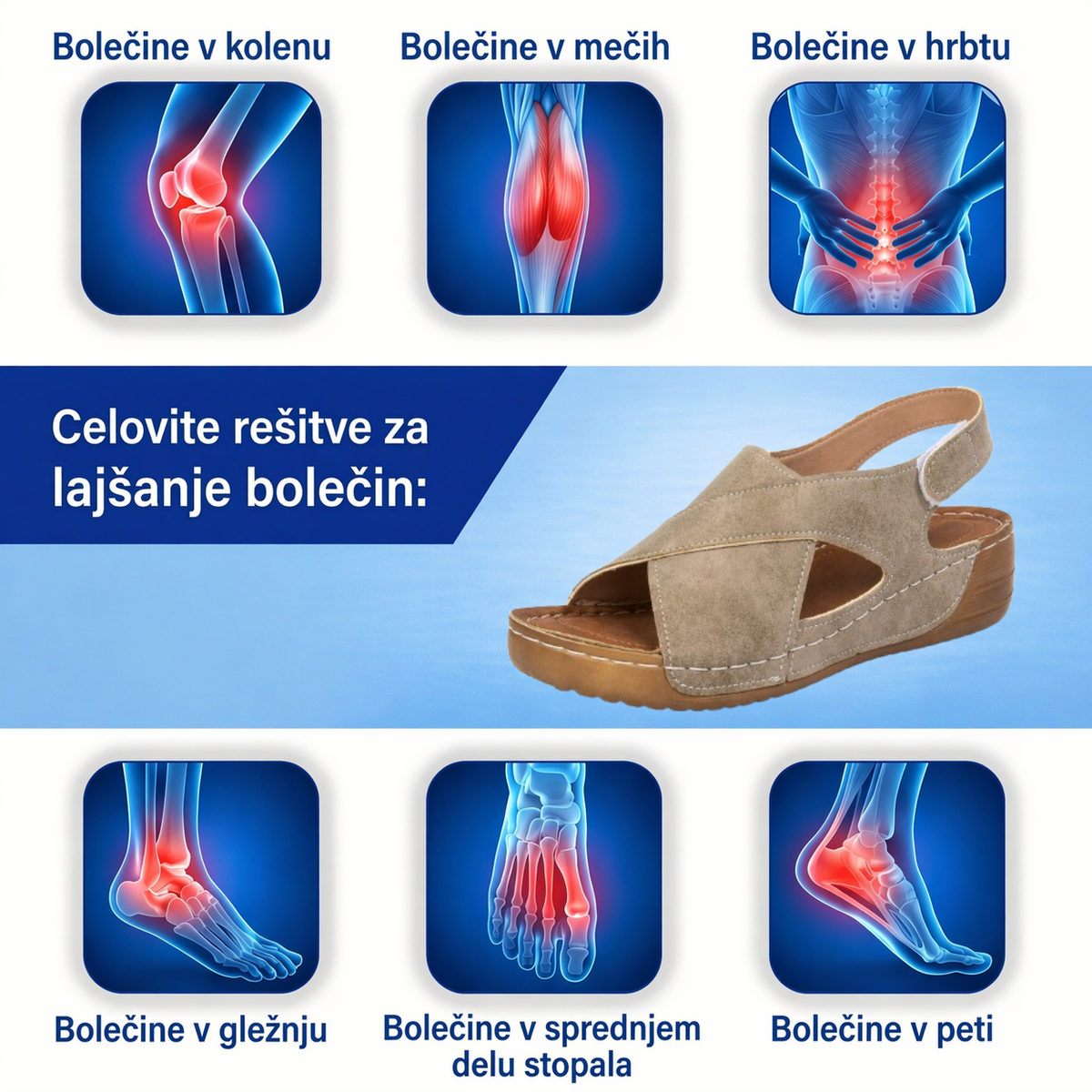 🔥Časno omejen 50 % popust! Poletni ortopedski sandali, ergonomsko oblikovani za udobje in lajšanje bolečin✅