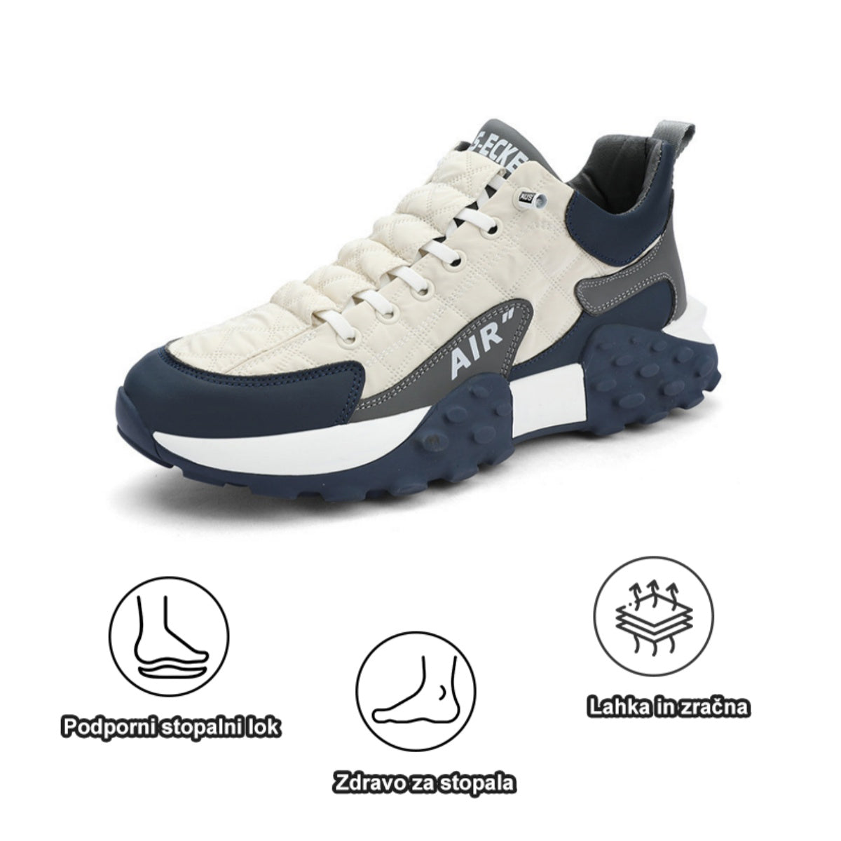 [🔥Danes po polovični ceni - ne zamudite] Ergonomsko oblikovani ortopedski čevlji z zasnovo opore za lok👞Enostavno odpravite bolečine v stopalih