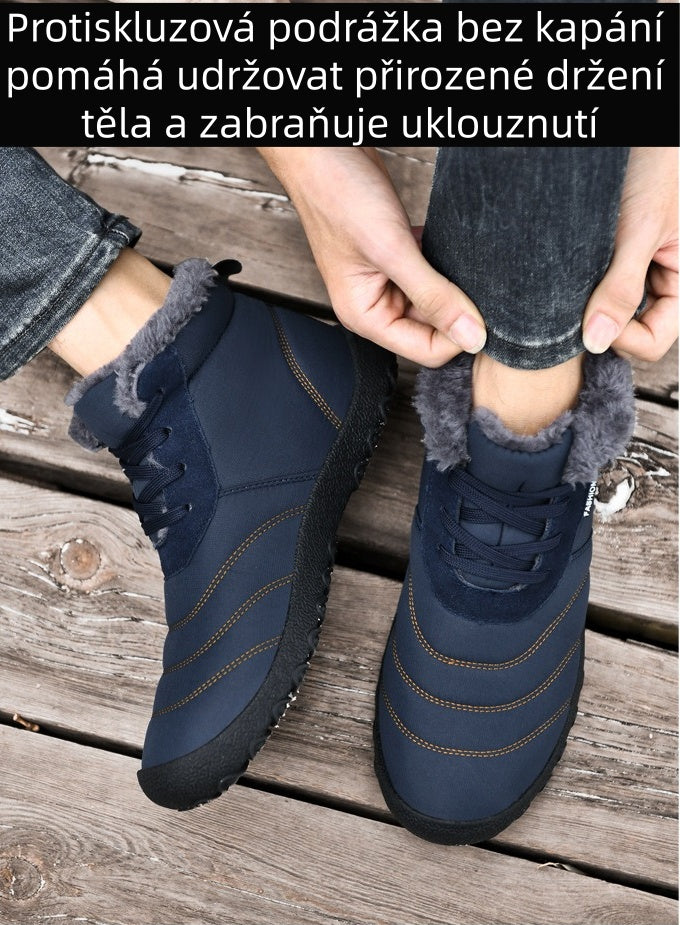 (🔥50 % popust danes - ⏰Ne zamudite!) - Mehki in udobni snežni škornji genettech® (z oporo za stopalni lok - olajšajo hojo)