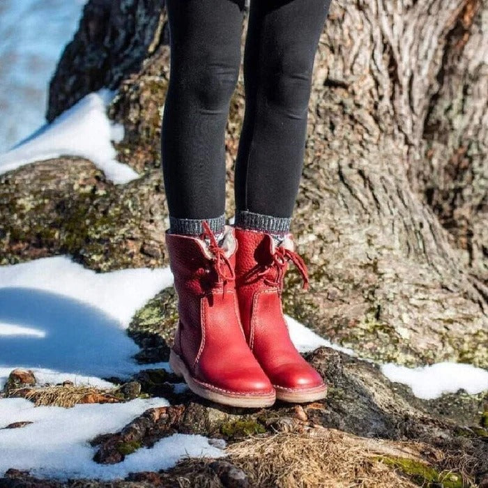 🔥50 % popusta danes - Ne zamudite teh ergonomsko oblikovanih ortopedskih čevljev - zimska podloga iz flisa + ročno šivanje👞