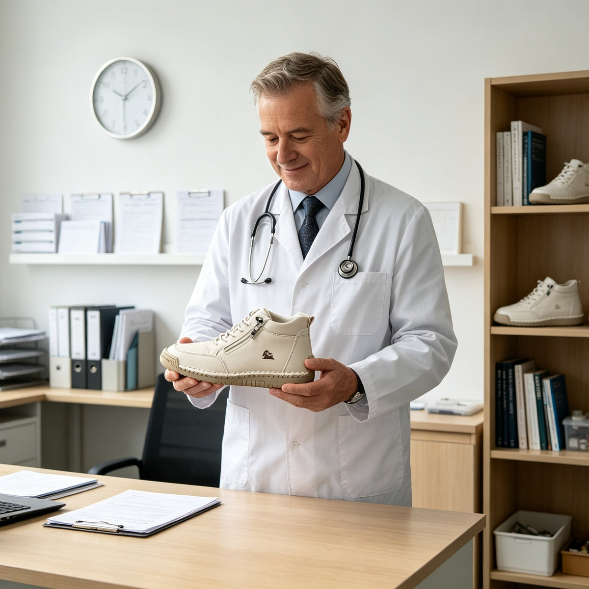 Zadnji dan! 70 % popust! ✅ Ortopedski medicinski čevlji, zasnovani posebej za ljudi s težavami z nogami – učinkovito lajšajo bolečine v hrbtu, sklepih in stopalih.