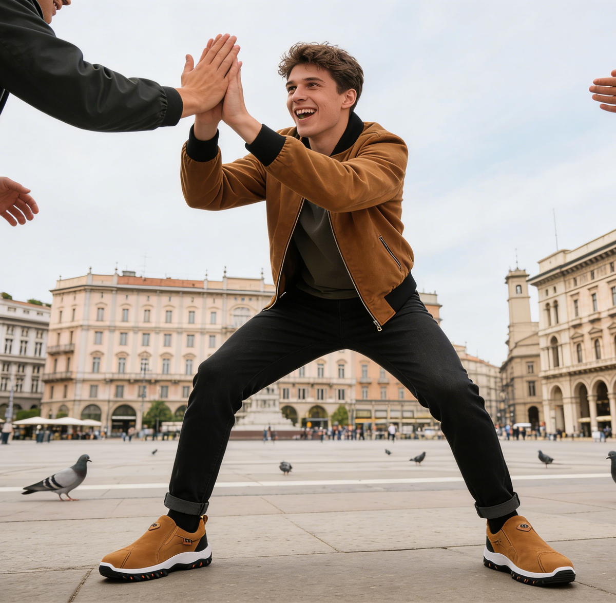 🔥Časovno omejen 50% popust! Najbolj priljubljen luksuzni italijanski semiš v letu 2025, ki lajša bolečine v stopalih v 3 dneh.