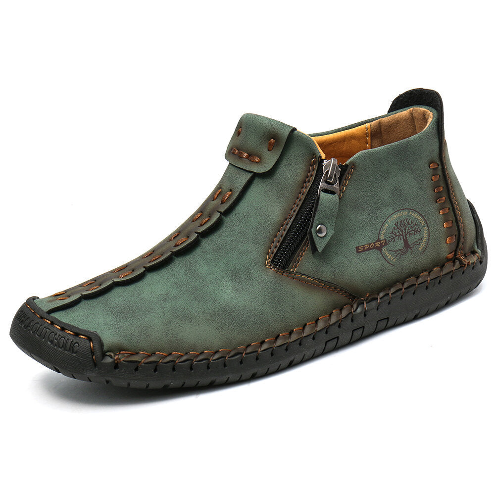 (⏰Novi izdelki s 50 % popustom) Čevlji za prosti čas 👞Visokokakovostno goveje usnje, udobni in nedrseči, podpora stopalnemu loku ✅Lajšanje bolečin v stopalih!