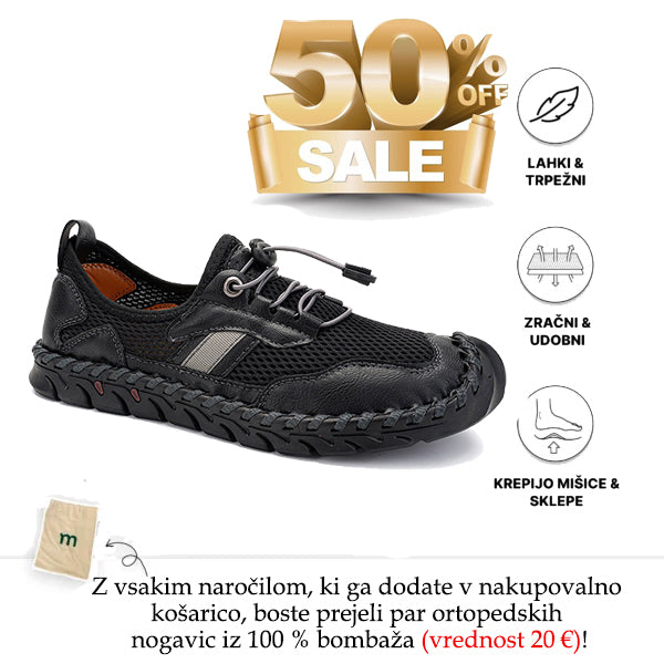 【🎁Današnji 50 % popust z brezplačnimi ortopedskimi nogavicami】Ortopedski čevlji z ergonomsko obliko so udobni za nošenje, ni treba zavezovati vezalk, samo obujte si jih in se zlahka znebite bolečin v stopalih👞