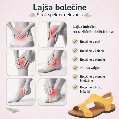 🔥 Ženski poletni ortopedski sandali | Ergonomska oblika, podpora stopalnega loka, celodnevno udobje | Nedrseči in zračni ✅