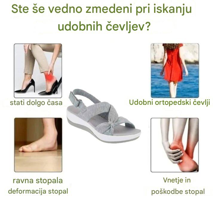 [Časovno omejena ponudba 🎁 50 % popust - Ne zamudite] 💓 Ergonomski ortopedski sandali in ortopedske nogavice - Hoja brez bolečin 👞 Olajšajte si hojo✨