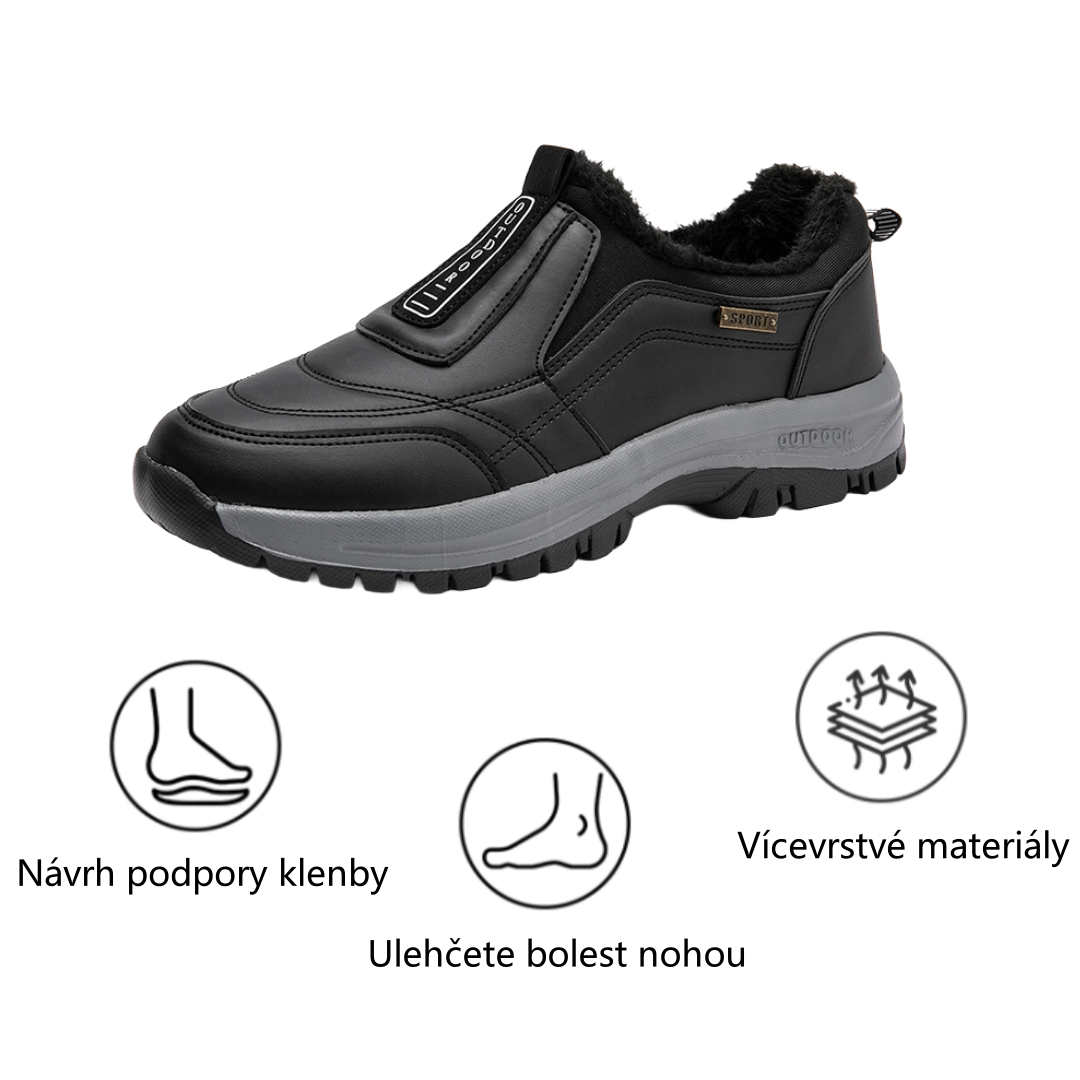 ⚡Omejen popust 50 % —— Ergonomski ortopedski čevlji s krzneno podlogo, lajšajo bolečine v stopalih, hrbtu in sklepih, unisex