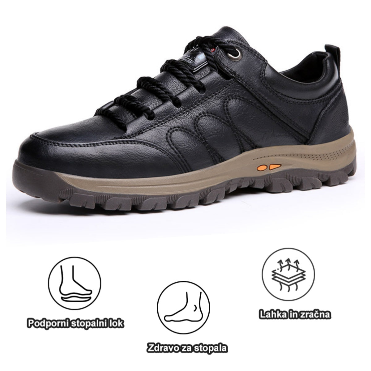 【🎁Danes 50 % popusta, naročite in prejmite brezplačne ortopedske nogavice】 Ergonomsko oblikovani ortopedski čevlji - lajšajo bolečine v sklepih 👞 Zmanjšujejo pritisk pri hoji