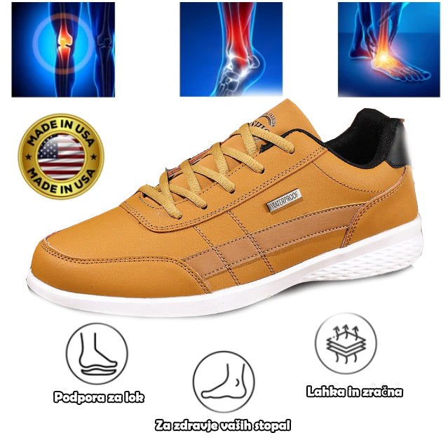 Ortopedski čevlji Genettech® | Ergonomsko oblikovani športni čevlji, ki so udobni, elegantni in lajšajo utrujenost čez dan.