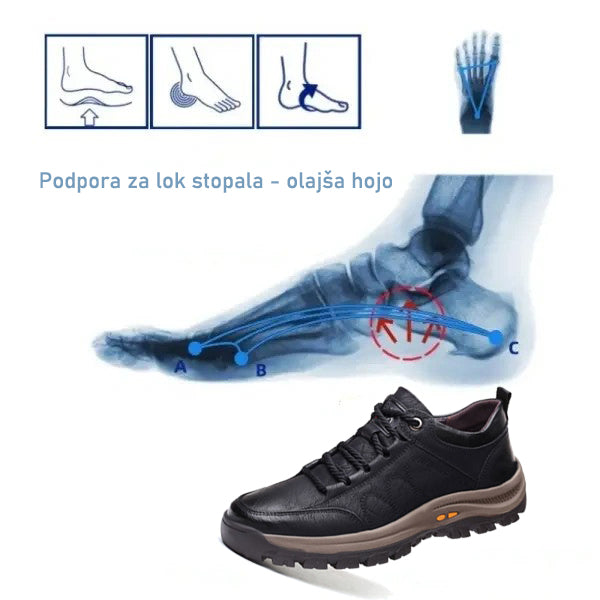 【🎁Danes 50 % popusta, naročite in prejmite brezplačne ortopedske nogavice】 Ergonomsko oblikovani ortopedski čevlji - lajšajo bolečine v sklepih 👞 Zmanjšujejo pritisk pri hoji