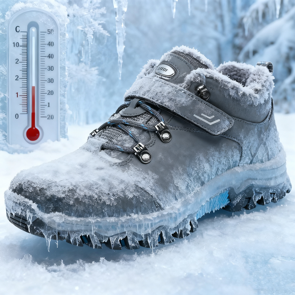 🔥Črni petek: 50 % popust!⏰ - Zimski ortopedski čevlji genettech®, 👞 Nedrseči in topli - Udoben kroj - Ergonomska oblika. (Unisex)