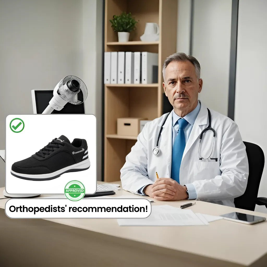 [Zadnji dan 70 % popusta - kmalu se konča] 🔥 Ergonomsko oblikovani moški pohodni čevlji 👞 Lajšajo bolečine pri hoji ✅ Podpora stopalnega loka za udobno hojo
