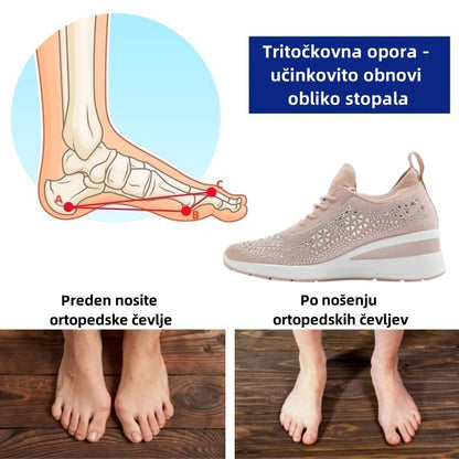 Ženski ortopedski čevlji Suuperre® | Ergonomsko oblikovani za lajšanje bolečin v hrbtu, sklepih in stopalih ter zagotavljajo vrhunsko udobje.