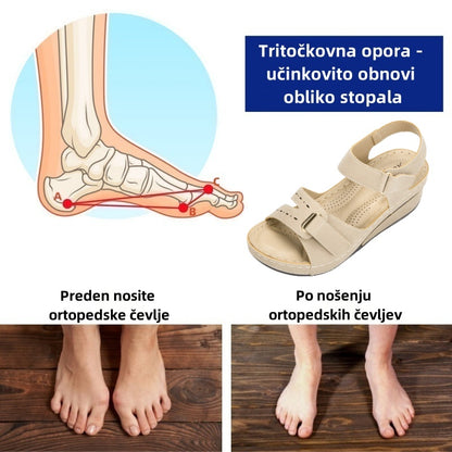 🔥Časno omejen 50 % popust! Poletni ortopedski sandali, ergonomsko oblikovani, udobni in zračni, lajšajo bolečine.✅