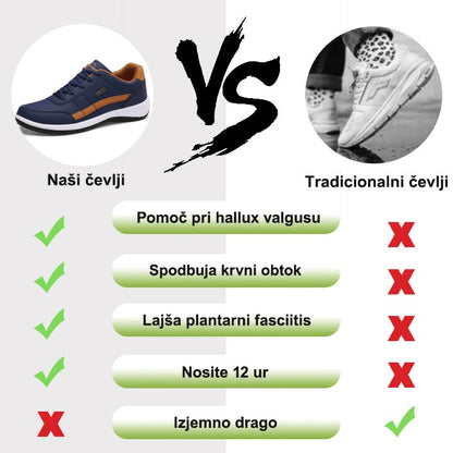 【🎁50 % popust danes - ne zamudite】 Ergonomsko oblikovani ortopedski čevlji - podpora za lok👞Preprosto se znebite bolečin v stopalih