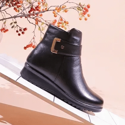 Genettech® - Ergonomski, vodoodporni, usnjeni ortopedski čevlji za lajšanje bolečin - Nova zimska kolekcija