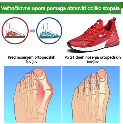 Ortopedski čevlji Genettech® | Ergonomsko oblikovani športni čevlji, ki so udobni, elegantni in lajšajo utrujenost stopal.