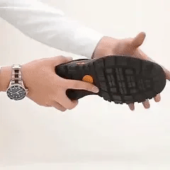 Zapatos de cuero para negocios ortopédicos