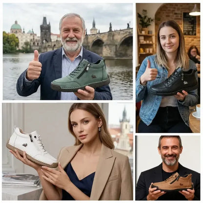Zadnji dan! 70 % popust! ✅ Ortopedski medicinski čevlji, zasnovani posebej za ljudi s težavami z nogami – učinkovito lajšajo bolečine v hrbtu, sklepih in stopalih.
