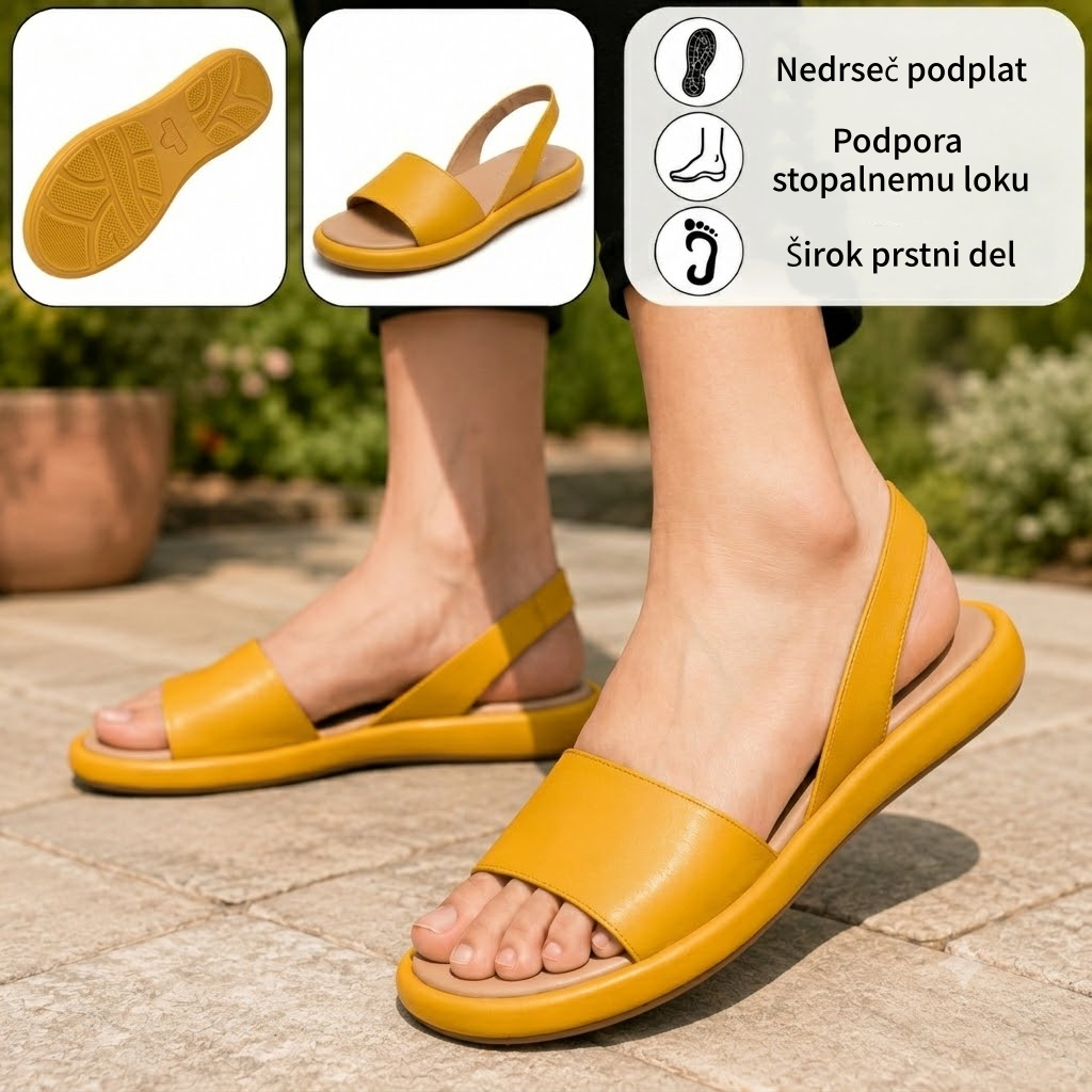 ⏰ Samo danes -50%!  👡 Udobni sandali z oporo za stopalni lok 🦶 Ergonomska zasnova za celodnevno udobje pri hoji ✅