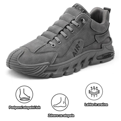 Suuperre® Premium usnjeni ortopedski čevlji | Ergonomsko oblikovani za lajšanje bolečin v hrbtu, kolenih in stopalih ter zagotavljajo izjemno udobje (ročno izdelani).