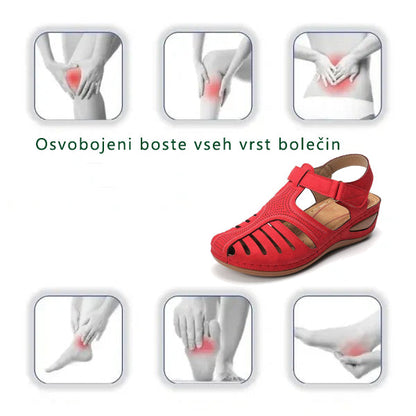 💥【Časovno omejeno 24 ur! ⏰Pridite in si jih zagotovite! 】Prvi zračni ortopedski sandali, ki jih priporočajo zdravniki👡 50 % popust na prvo naročilo + brezplačne nogavice v vrednosti 20 evrov! | Podpora za stopalni lok + zaščita pred trenjem, proti boleč