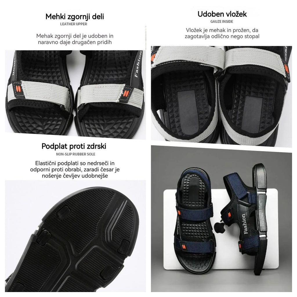 💥【⏰Pridite in si jih zagotovite! 】Ortopedski sandali s širokim podplatom, ki dihajo👡 50 % popusta na prvo naročilo | Podpora stopalnega loka + zaščita proti trenju, proti bolečinam, udobni.
