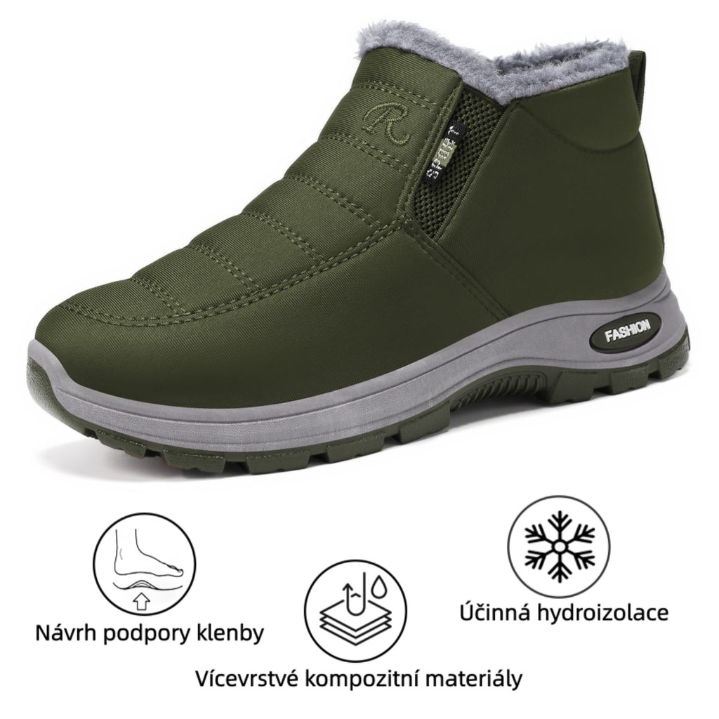 genettech® - Ergonomski zimski ortopedski čevlji za bolečine v stopalih, kolenih in hrbtu - Unisex