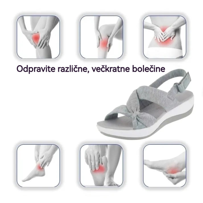 [Časovno omejena ponudba 🎁 50 % popust - Ne zamudite] 💓 Ergonomski ortopedski sandali in ortopedske nogavice - Hoja brez bolečin 👞 Olajšajte si hojo✨