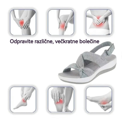 [Časovno omejena ponudba 🎁 50 % popust - Ne zamudite] 💓 Ergonomski ortopedski sandali in ortopedske nogavice - Hoja brez bolečin 👞 Olajšajte si hojo✨