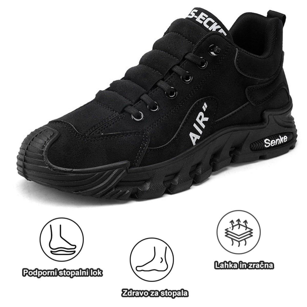 Suuperre® Premium usnjeni ortopedski čevlji | Ergonomsko oblikovani za lajšanje bolečin v hrbtu, kolenih in stopalih ter zagotavljajo izjemno udobje (ročno izdelani).