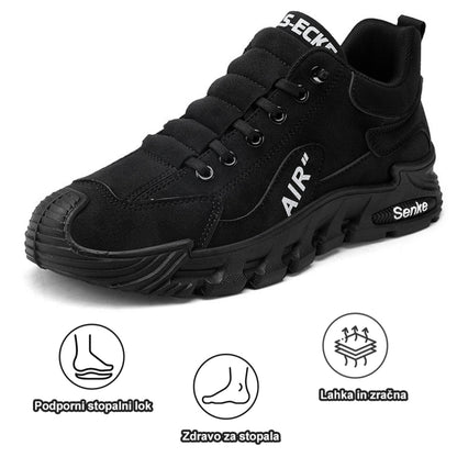 Suuperre® Premium usnjeni ortopedski čevlji | Ergonomsko oblikovani za lajšanje bolečin v hrbtu, kolenih in stopalih ter zagotavljajo izjemno udobje (ročno izdelani).