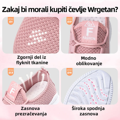 【🎁Časovno omejena ponudba, 50 % popust! Pridite in si jo zagotovite! 】 – 💓Udobni in zračni ženski ortopedski čevlji | Brezplačne ortopedske nogavice – Celodnevno lajšanje bolečin, ohranjanje dobre volje✨