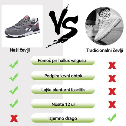 🔥Velika ponudba - Razprodaja se kmalu konča🎉Moški supergi, ležerni in udobni, podpora stopalnega loka, lajšanje bolečin