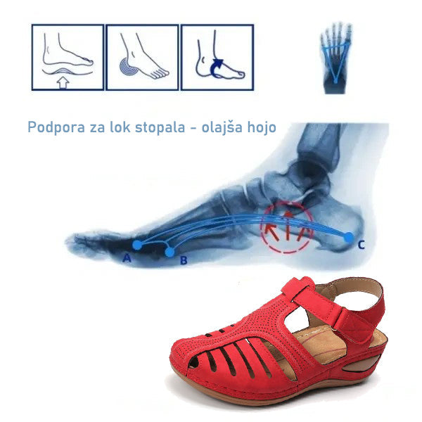 💥【Časovno omejeno 24 ur! ⏰Pridite in si jih zagotovite! 】Prvi zračni ortopedski sandali, ki jih priporočajo zdravniki👡 50 % popust na prvo naročilo + brezplačne nogavice v vrednosti 20 evrov! | Podpora za stopalni lok + zaščita pred trenjem, proti boleč