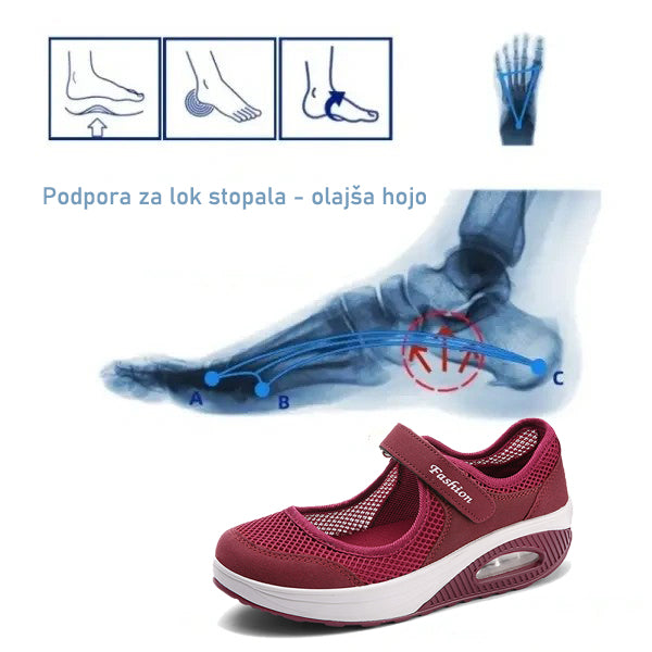 [🎁Današnji 50 % popust, ne zamudite] Ergonomsko oblikovani ortopedski čevlji z zračno blazino, ki se zlahka znebijo bolečin v stopalih👞