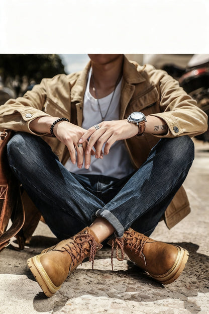 🔥【⏰50 % popusta danes - Kmalu se konča】Ergonomski ortopedski čevlji - vrhunsko italijansko usnje + ročno šivani - 👞