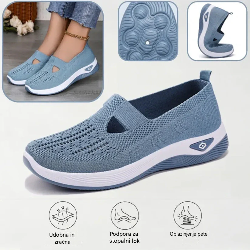 ⏰ Zadnji dan! 50 % popusta 👟 Ergonomski poletni ortopedski čevlji | Zračni in lahki ✅ Lajša bolečine v stopalih | Enostavno obuvanje in sezuvanje