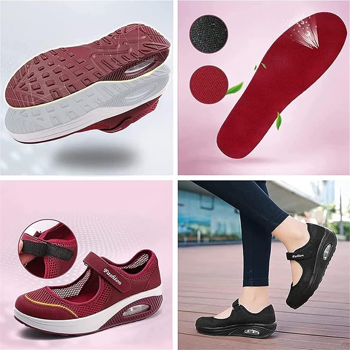 [🎁Današnji 50 % popust, ne zamudite] Ergonomsko oblikovani ortopedski čevlji z zračno blazino, ki se zlahka znebijo bolečin v stopalih👞