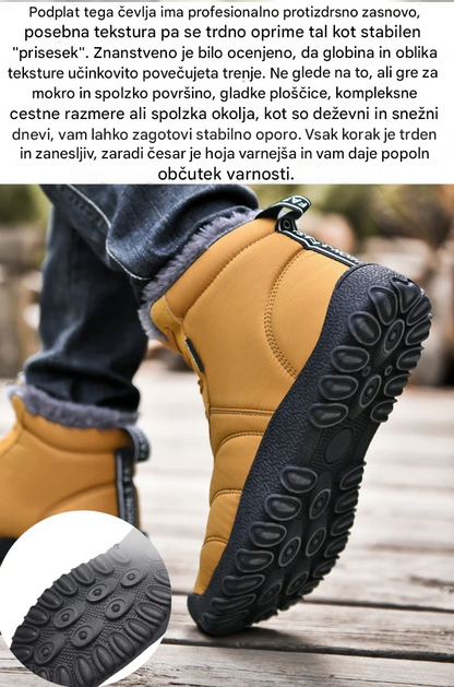 (🔥50 % popust danes - ⏰Ne zamudite!) - Mehki in udobni snežni škornji genettech® (z oporo za stopalni lok - olajšajo hojo)