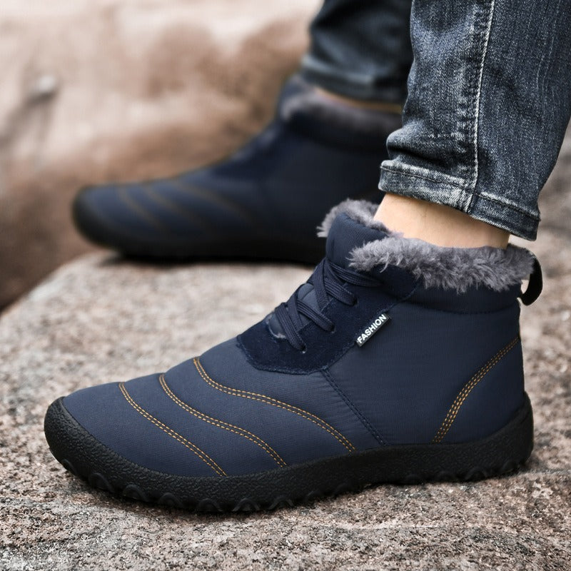 (🔥50 % popust danes - ⏰Ne zamudite!) - Mehki in udobni snežni škornji genettech® (z oporo za stopalni lok - olajšajo hojo)