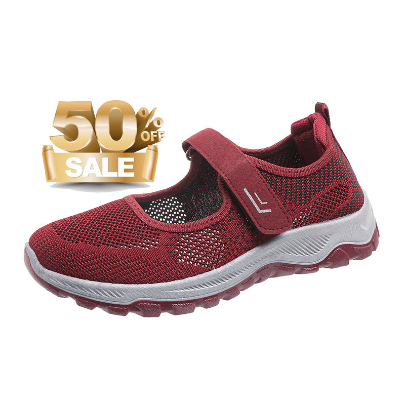 [🎁Današnji 50 % popust, ne zamudite brezplačnih ortopedskih nogavic] Ergonomsko oblikovani ortopedski čevlji z zračno blazino, ki se enostavno znebijo bolečin v stopalih 👞Ni treba zavezovati vezalk, enostavno jih je obuvati in sezuvati