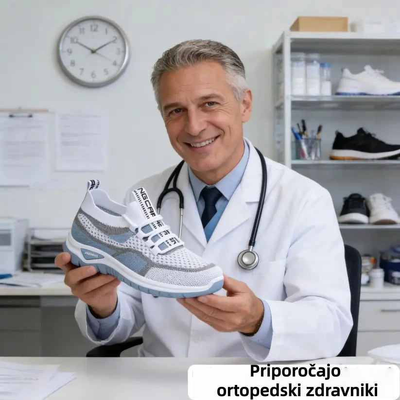 🔥 70 % POPUSTA še danes – Ne zamudite! ⏰ Ergonomsko oblikovani ortopedski čevlji – s podporo za stopalni lok 👞 Brez napora lajšajte bolečine v stopalih
